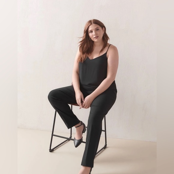 Pennington's In Every Story Black Savvy Straight-Leg Pant Size 18 Petite - Picture 12 of 12